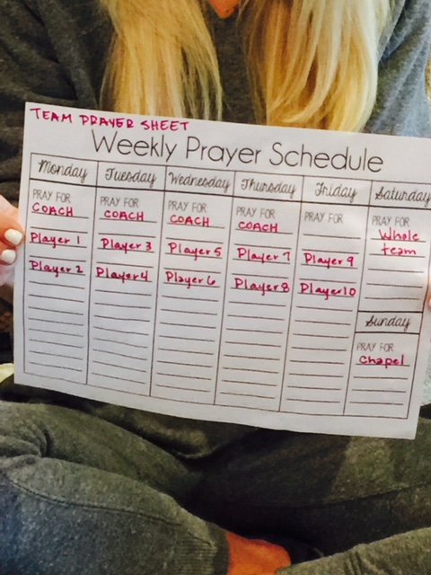 Game Changer For Sports Mom Prayer Time