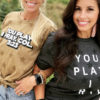 YPIP Stars Camel Tee - Image 2