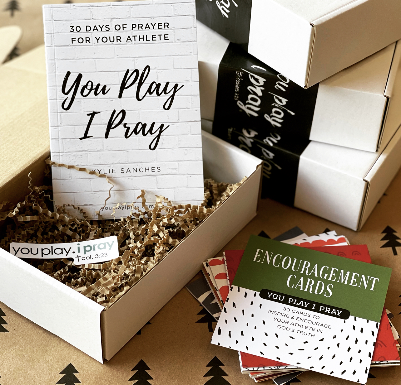Encouragement Gift Bundle for Sports Moms You Play I Pray