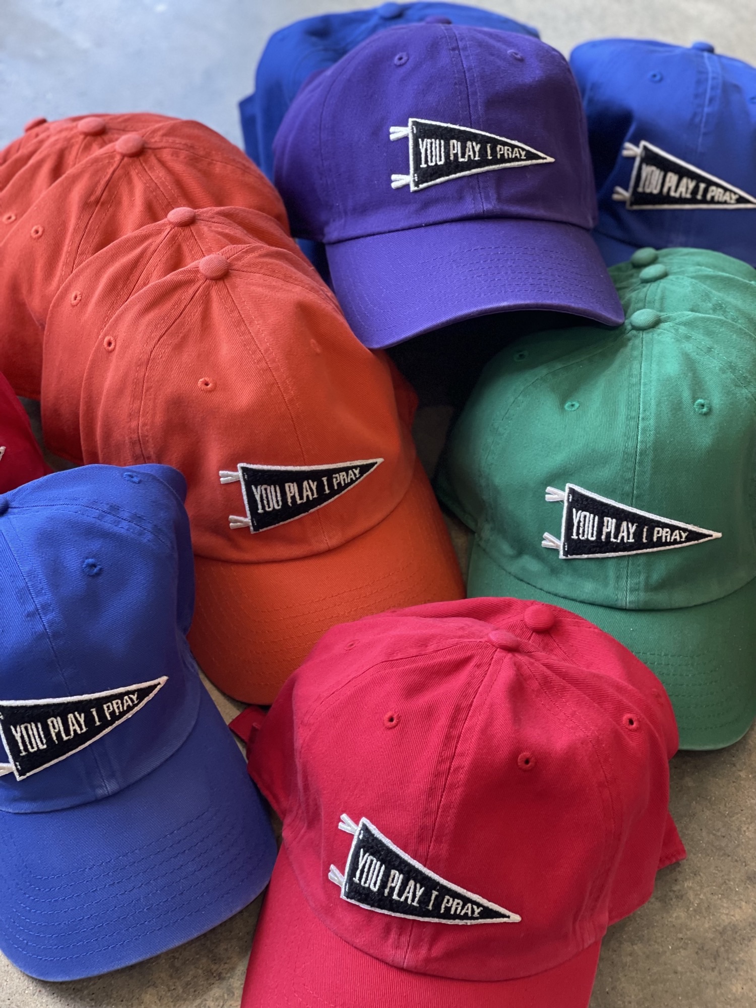 YPIP Pennant Hat- Color Options | You Play I Pray