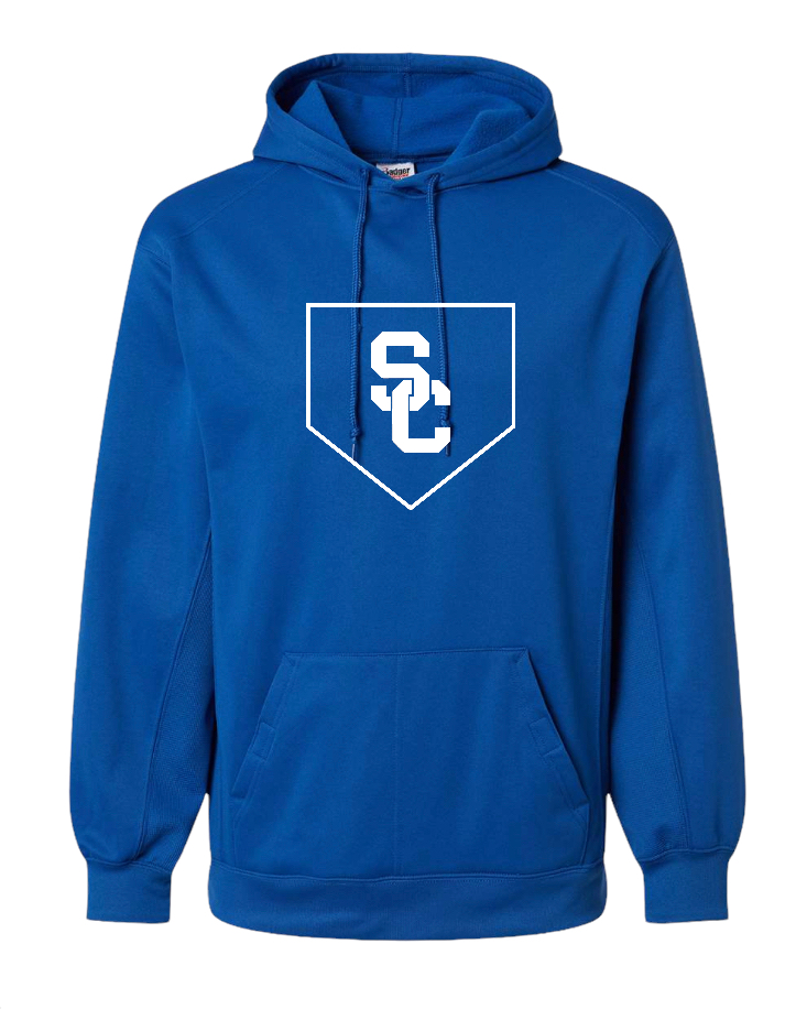 SC BLUE DRI-FIT HOODIE | You Play I Pray