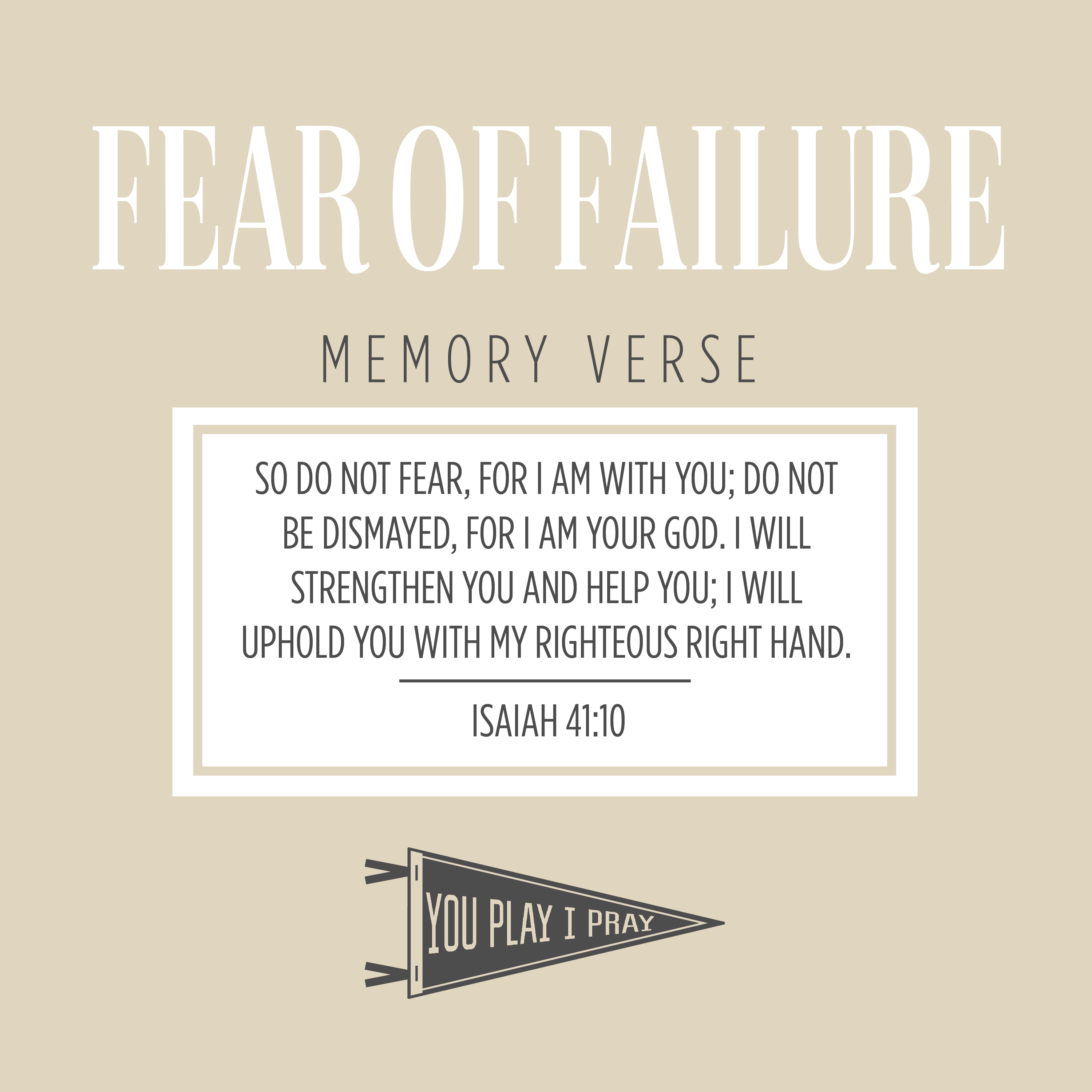 Fear of Failure – Week 1