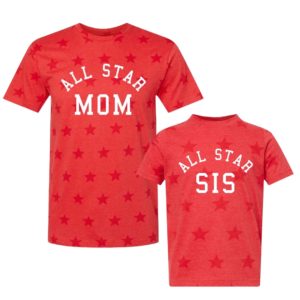 Allstar Baseball Shirt Allstar Sister Shirt Allstar Mom 