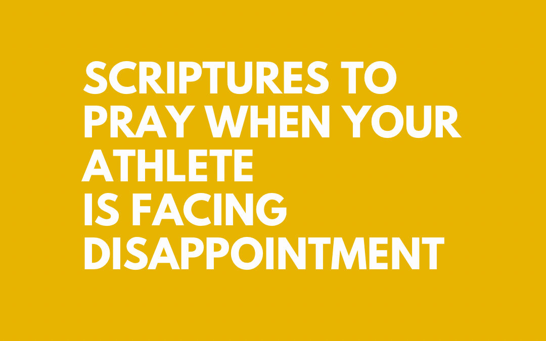 Prayers When Facing Disappointment