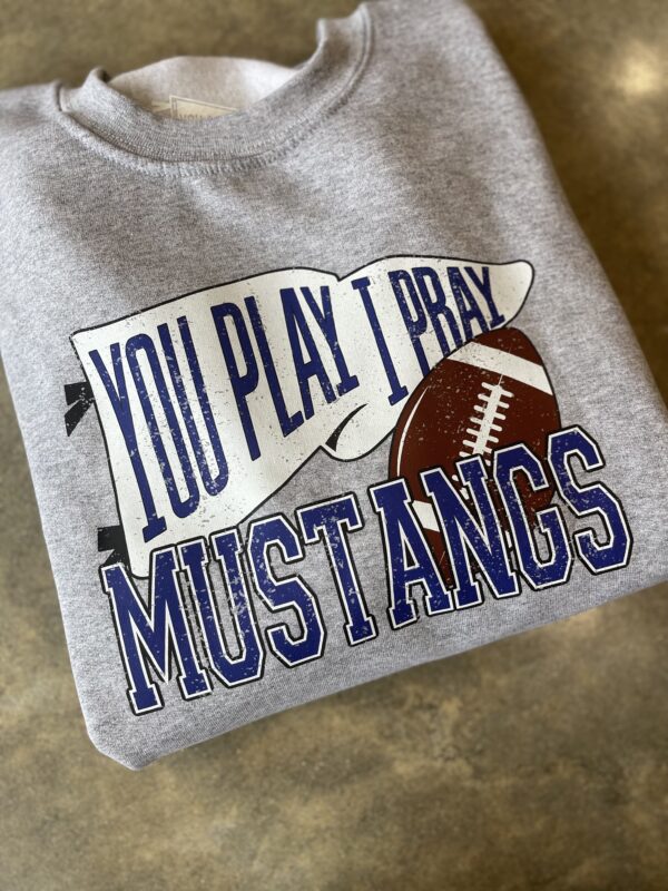 Custom Football White Flag Sweatshirt - Image 4