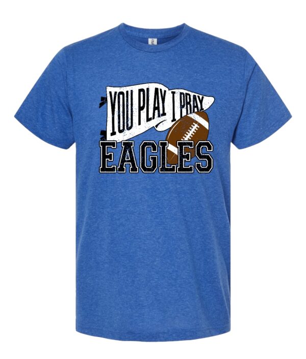 Custom Football White Flag Tee- Color Options - Image 3