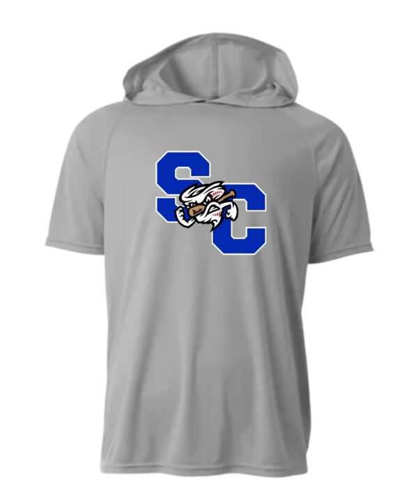 SC Silver Youth Hooded Shirt