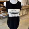 Vintage Baseball Patch Tank