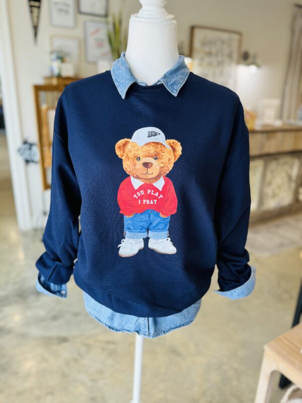 Bear Sweatshirt - Color Options