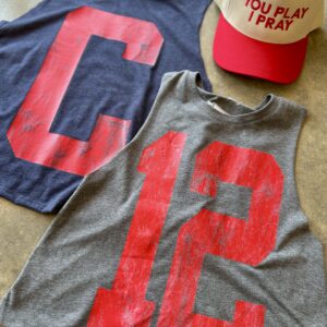 Custom #1 Fan Crop Tank - Color Options