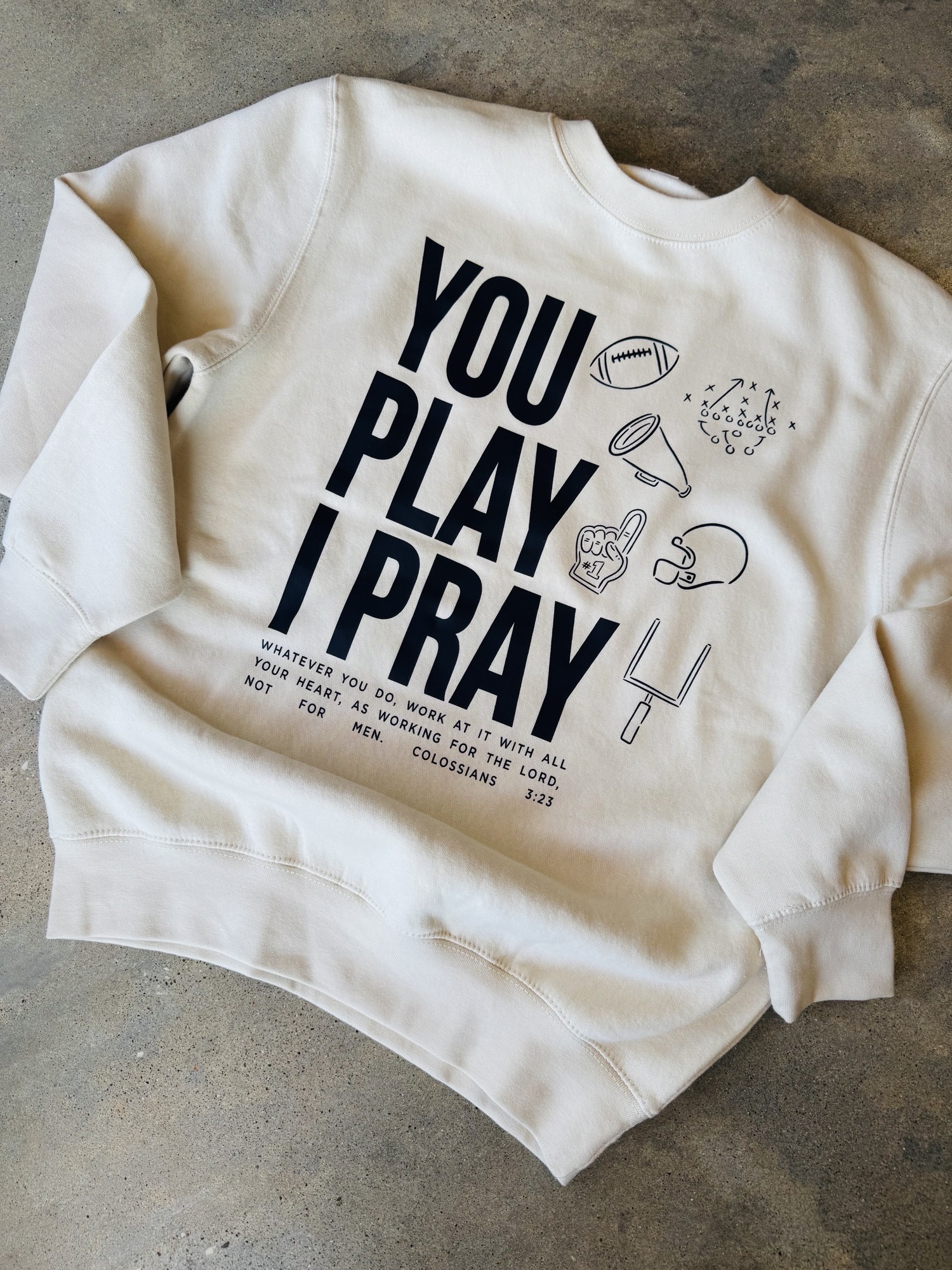 Football Mom Icons Sweatshirt